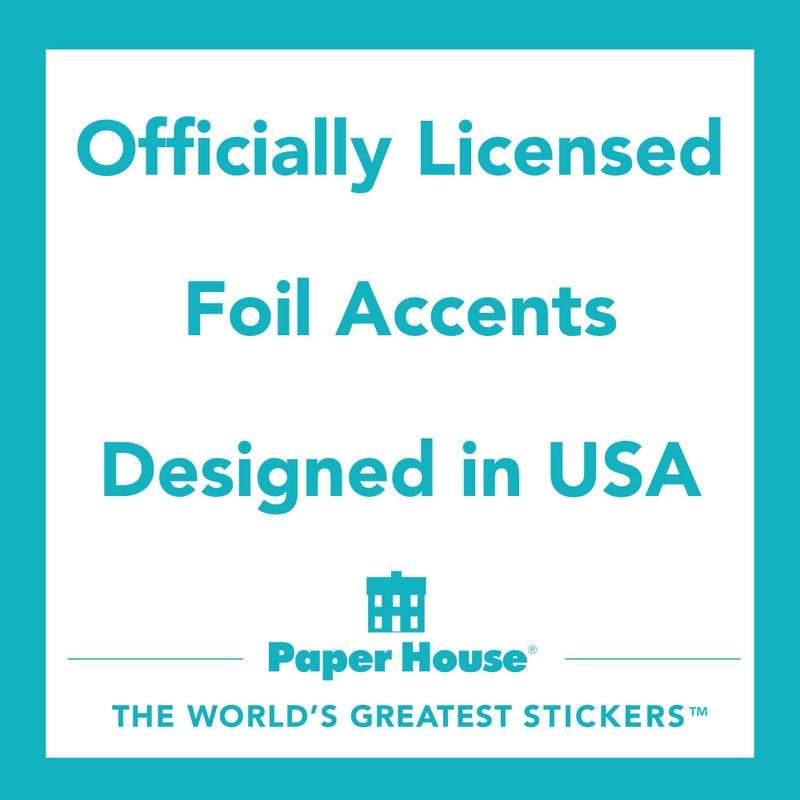 Paper House Productions Harry Potter Hogwarts House Crests Shiny Foil Enamel Effect Sticker Sheets - 3 Pack - Image 4